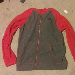 The North Face full zip hoodie